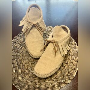 Taos Suede leather Moccasins